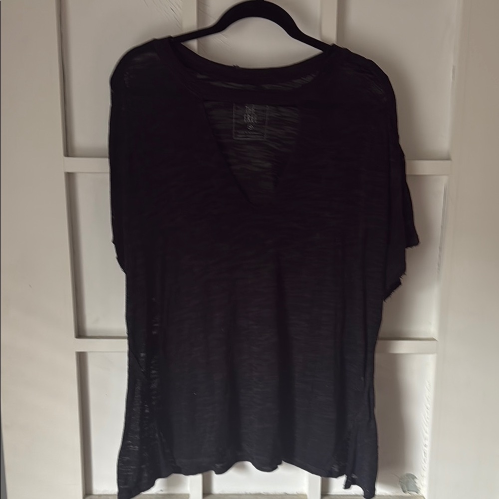 We The Free Charcoal Short Sleeve Tee
